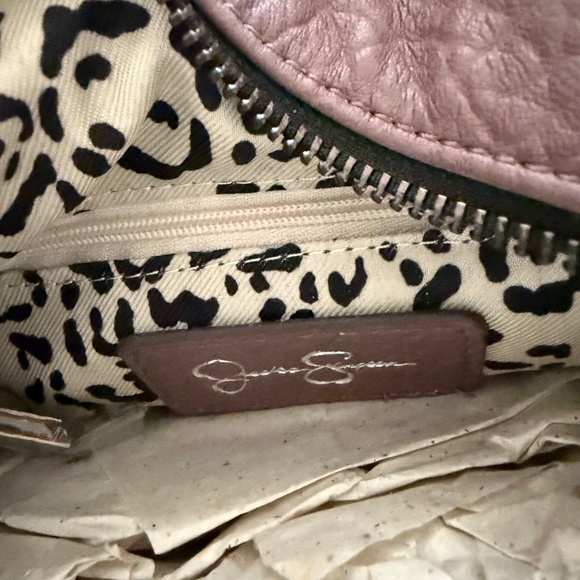 NWT Jessica Simpson Zoey Satchel Bag Women's Large Faux Leather Top Handle Strap - Picture 7 of 13